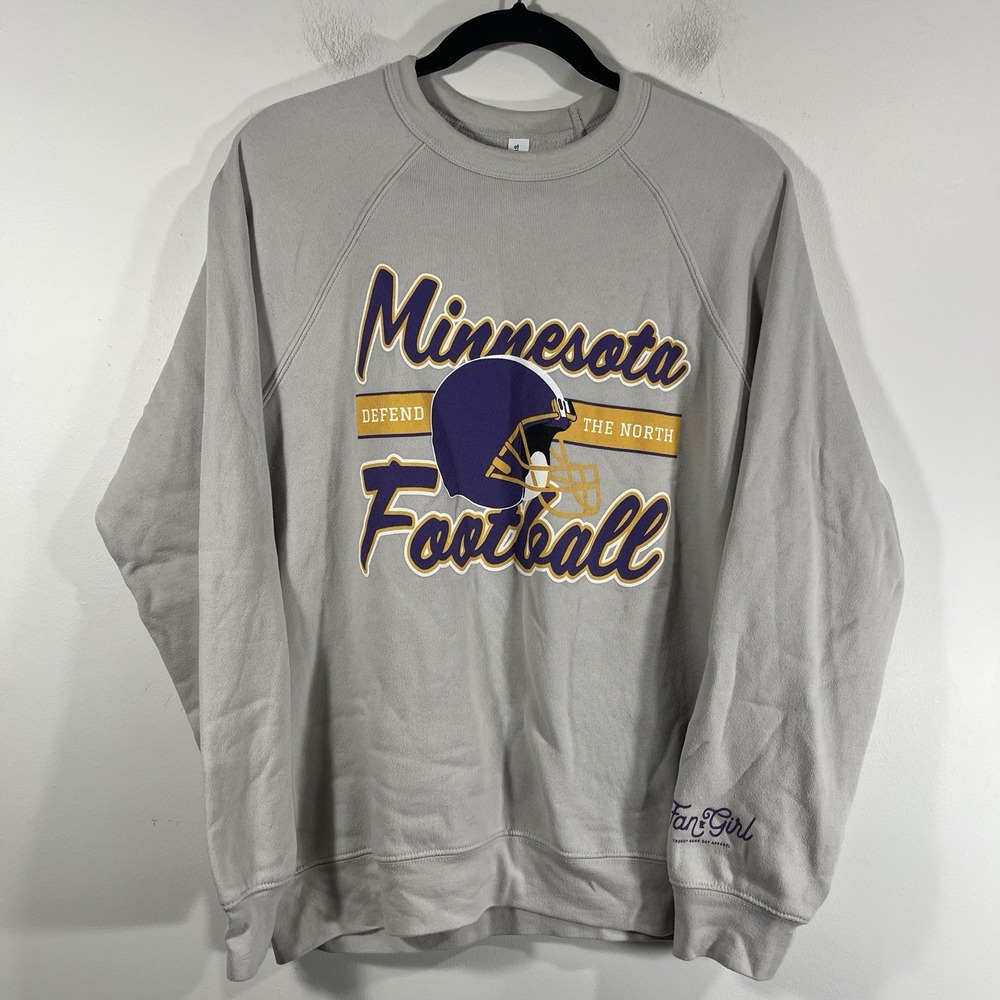 Minnesota Football Bella Canvas Sweatshirt Women's‎ Large